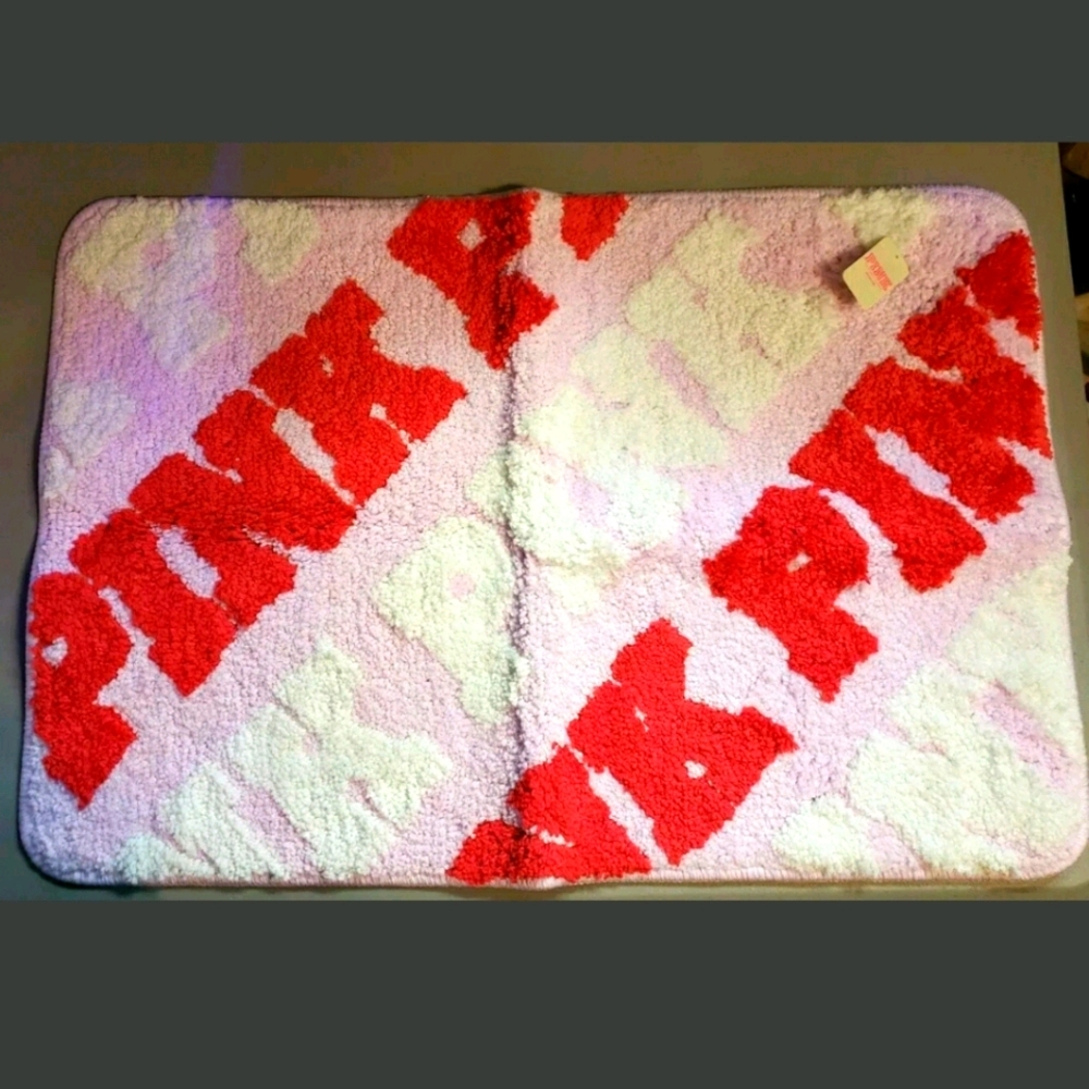 Victoria’s Secret PINK logo bathmat